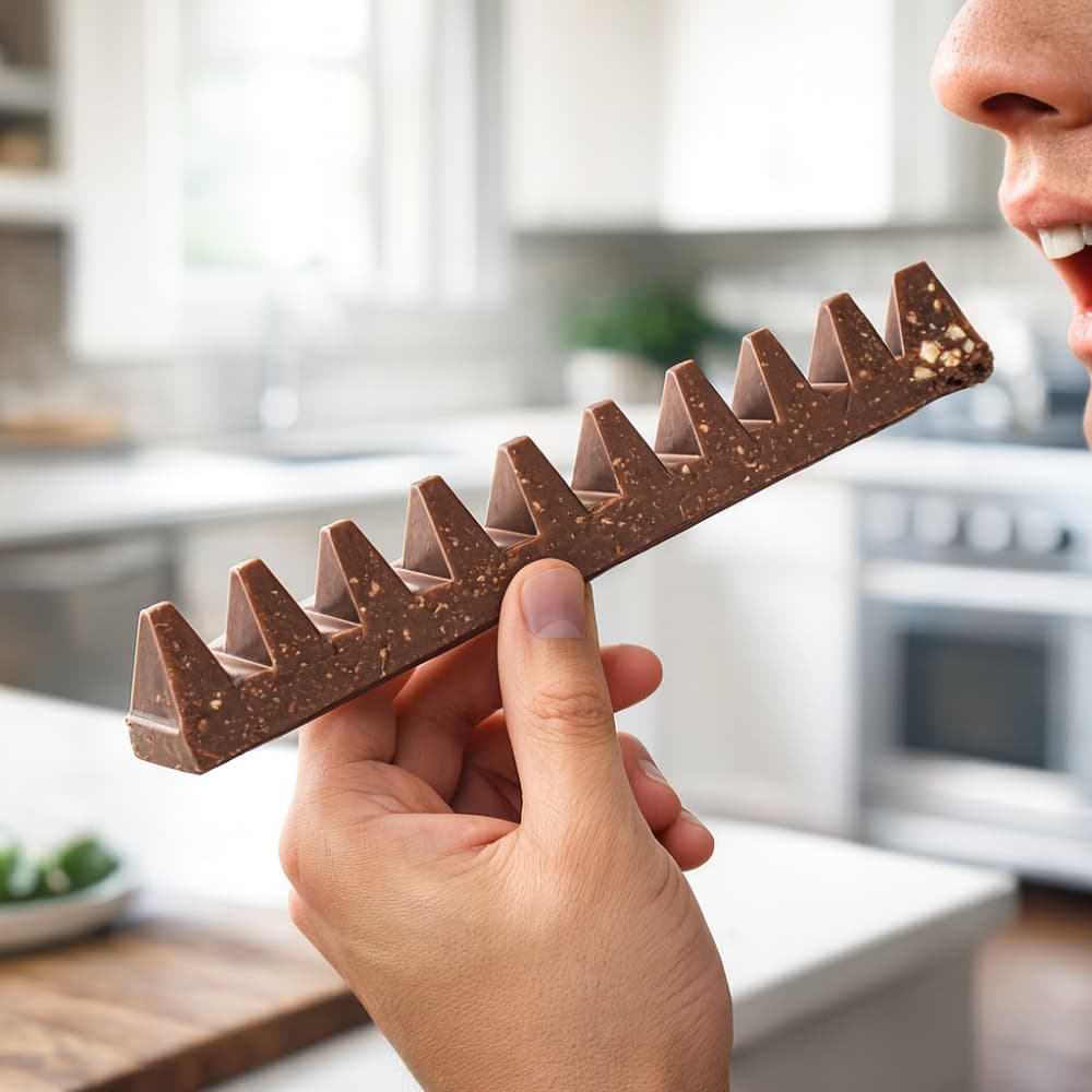 Turrón de chocolate con leche y miel rellena de almendras Toblerone (100 g / 3.52 oz) - Miniatura 4