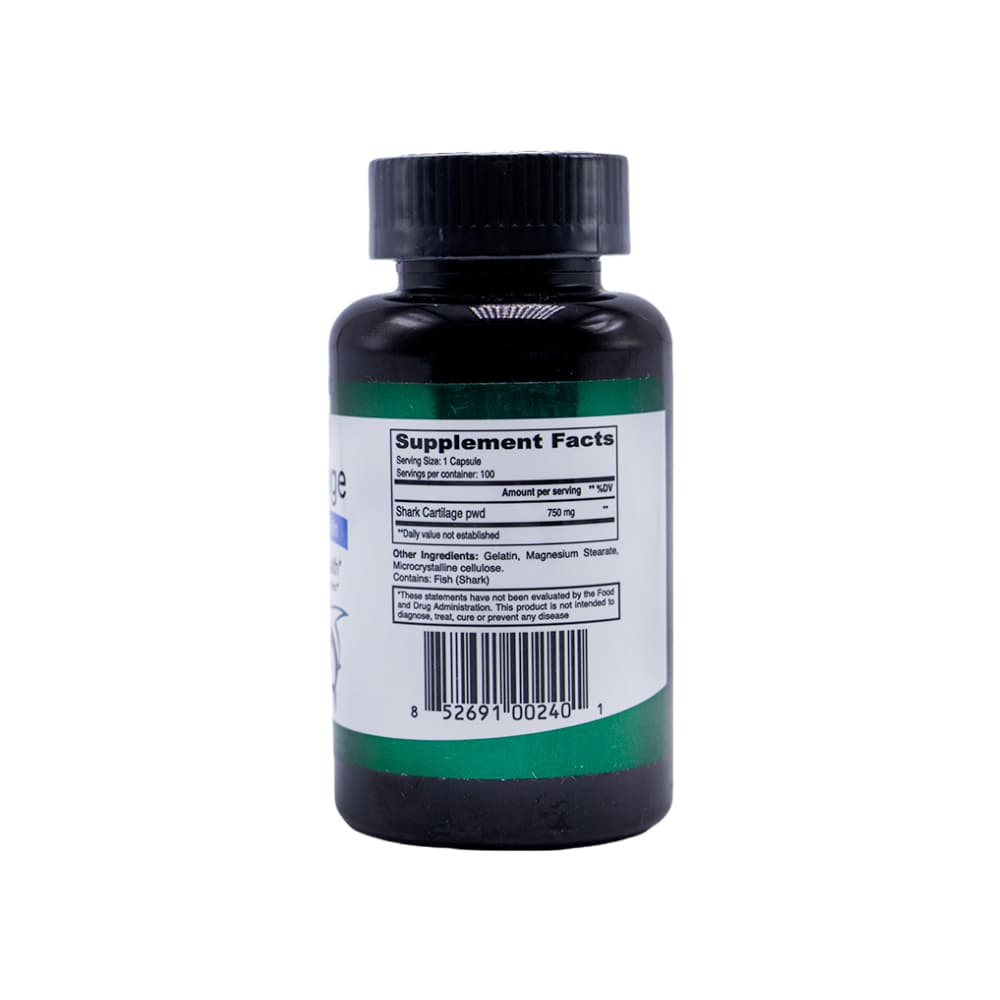 Cartílago de tiburón 750 mg Elp Essential (100 Cápsulas) - Miniatura 3