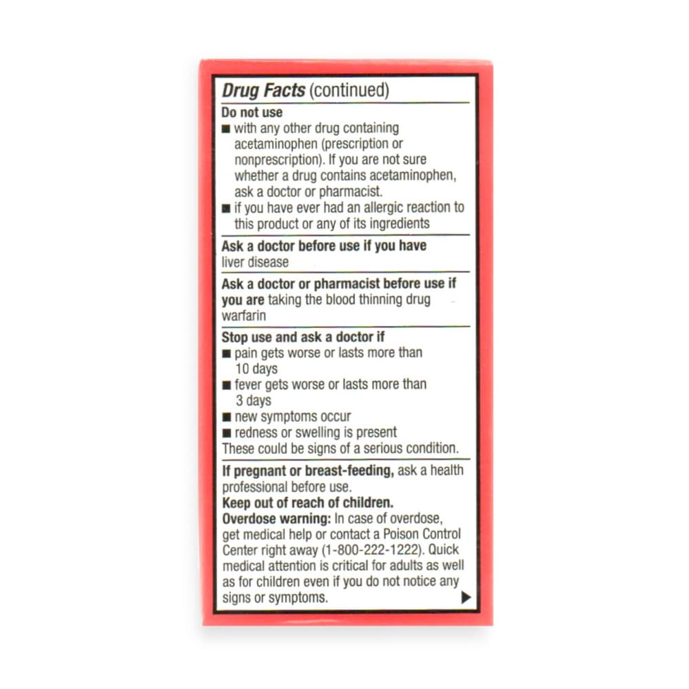 Acetaminofén 500 mg Major (24 cápsulas) - Miniatura 3