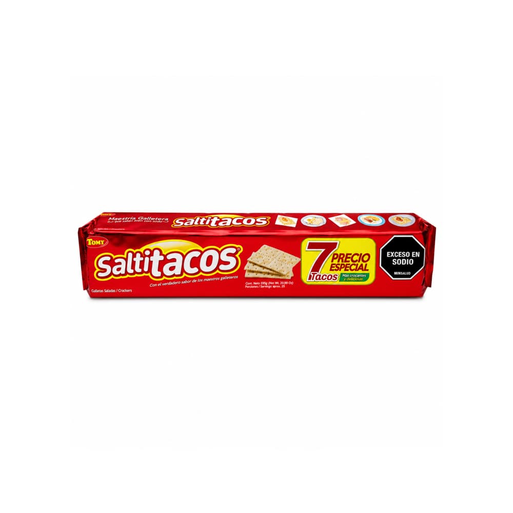 Galletas saladas Tomy Saltitacos (595 g / 1.3 lb) - Miniatura 1
