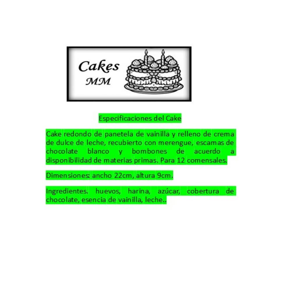 Cake 3 Leches (12 comensales) - Miniatura 4