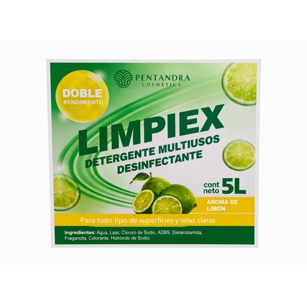 Detergente multiusos con fragancia a limón Pentandra (5 L) - Miniatura 2