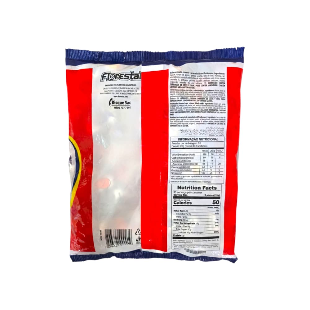 Caramelos duros frutas premium Florestal (500 g / 1.10 lb) - Miniatura 3