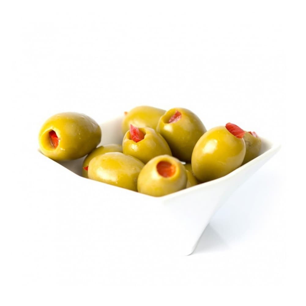 Aceitunas rellenas con pimiento (10 x 170 g / 5.99 oz) - Miniatura 4