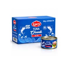Atún lomitos en aceite Lucy (48 x 170 g / 5.99 oz)
