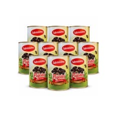 Combo Frijoles negros cocidos Sabrosísimo (10 x 400 g / 14.11 oz)
