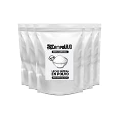 Leche entera en polvo Campo Vivo (5 x 1 kg / 2.2 lb)