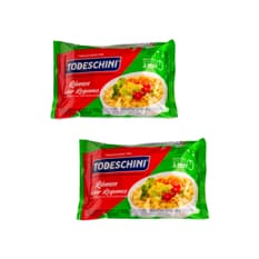 Fideos instantáneos sabor a legumbres Todeschini (2 x 85 g / 2.99 oz)