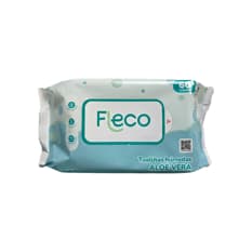 Toallitas húmedas de áloe vera Fleco (60 U)