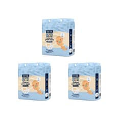 Pañales desechables para bebé talla S YEYA (3 x 48 U)
