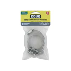 Abrazaderas de acero inoxidable 40 mm - 64 mm Covo (5 U)