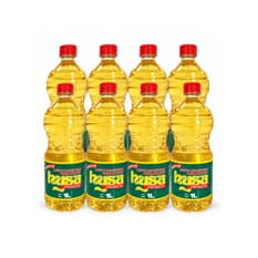 Aceite de soya puro Hysa (8 x 1 L)