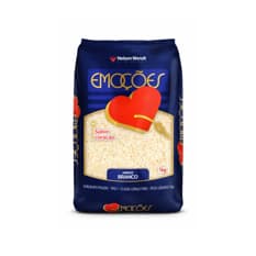 Arroz blanco grano largo Nelson Wendt Emocoes (1 kg / 2.2 lb)