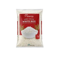 Arroz blanco de grano largo Energy (1 kg / 2.2 lb)
