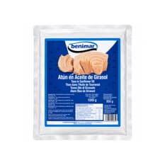 Atún en aceite de girasol Benimar (1 kg / 2.2 lb)