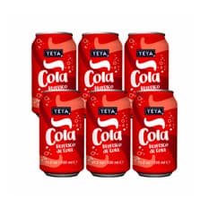 Refresco gaseado de cola YEYA (6 x 330 ml / 11.2 fl oz)