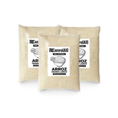 Arroz de grano largo Campo Vivo (3 x 454 g / 1 lb)