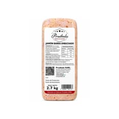 Jamón embuchado en barra Pruébalo (2.7 kg / 5.95 lb)