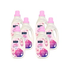 Suavizante para ropa con aroma a rosa YEYA (6 x 1 L)