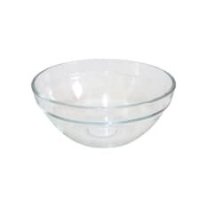 Fuente honda de cristal de 23 cm Casa y Menaje