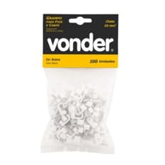Abrazadera plana para cables 10 mm² Vonder (100 U)