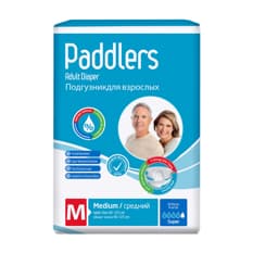 Pañales desechables para adulto talla M Paddlers (8 U)