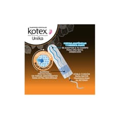 Tampones digitales súper plus Unika Kotex
