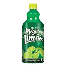 Jugo de concentrado con 20% de limón Mega (1 L)