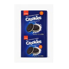Galletas -sandwich- de chocolate negro con crema sabor vainilla Castellum (12 x 30 g / 1.06 oz)