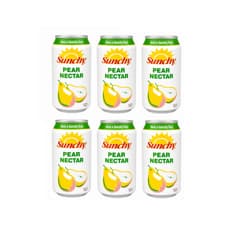 Néctar de pera Sunchy (6 x 334 ml / 11.3 fl oz)