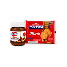 Galletas marías + nutella