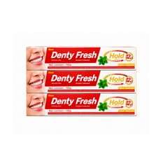Pasta dental mentolada Denty Fresh (3 x 100 g / 3.5 oz)