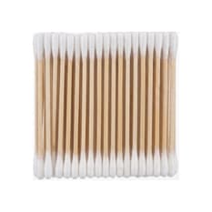 Bastoncillos de doble algodón para limpiar oídos XL Soluciones (100 U)