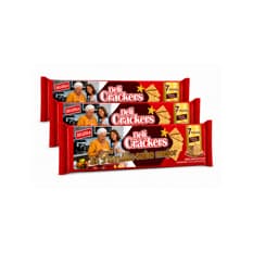 Galletas saladas tipo cracker Delizola (3 X 595 g / 1.3 lb)