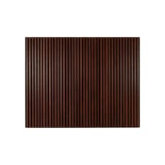 Listones de panel decorativo color marron oscuro rojizo LMC (10 U)