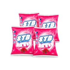 Detergente en polvo multiusos fragancia rosas STB (4 x 500 g / 1.1 lb)