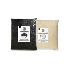 Frijoles negros + Arroz de grano largo Cosecha Real