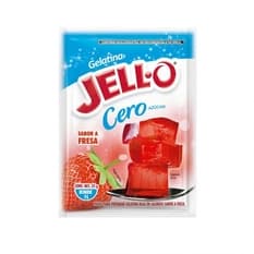 Gelatina sabor fresa cero azúcar Jell-O (25 g)