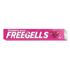 Caramelos duros sabor a fresa y mentol Freegells (27.9 g / 0.98 oz)
