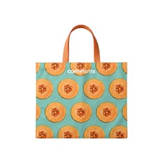 Bolsa de compra reutilizable de 38.6 L con estampado de melones Continente (1 U)
