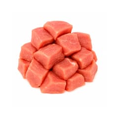 Carne de cerdo troceda PDL LMC (1 kg / 2.2 lb)