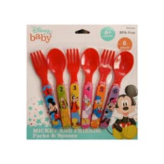 Juego de 6 piezas de cubiertos para bebes Disney Baby