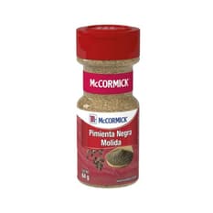 Pimienta negra molida McCormick (64 g / 2.26 oz)