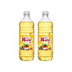 Aceite de soya refinado Rubi (2 x 900 ml)