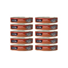 Sardinas en salsa de tomate Yeya (10 x 425 g / 15 oz)