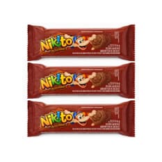Galletas dulces con crema sabor chocolate Nikito (3 x 51.6 g / 1.82 oz)