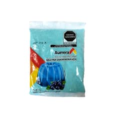Polvo para preparar gelatina sabor mora azul Aurrera (120 g / 4.23 oz)