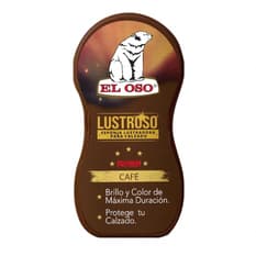 Esponja lustradora para calzados color carmelita El Oso