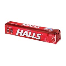 Caramelo macizo sabor cereza Halls (25.2 g)