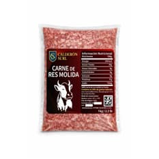 Carne de res molida Calderón (1kg / 2.2 lb)